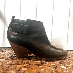 Frye Black Ankle Boots